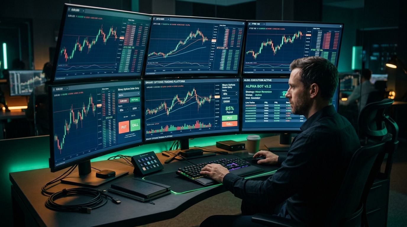Our Binary Options Trading Desk